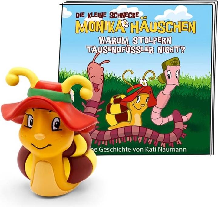 Image du produit Tonies Le petit escargot Monika Häuschen- Pourquoi les mille-pattes ne voyagent-ils pas? (Allemand)