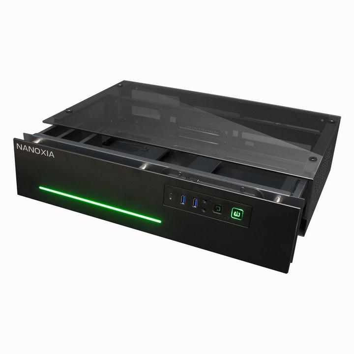 Actual product image Nanoxia Project S Mini (Mini-ITX)