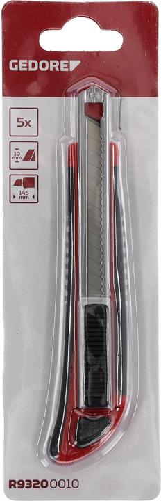 Produktbild Gedore Red red R93200010 Cuttermesser 5 Klingenbreite 9 mm (Cutter)