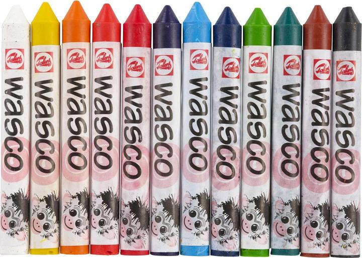 Actual product image Wasco Wax crayons (Sorted, 12 x)