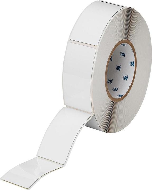 Actual product image Brady THTEP-17-7593-WT, EPREP, polyester, white, 69.00 x 150.00 mm, permanent (400 E.)