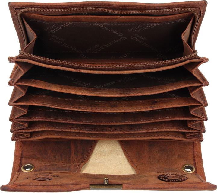 Immagine prodotto Greenland Nature Portafoglio da cameriere Montenegro Portafoglio in pelle RFID 16,5 cm