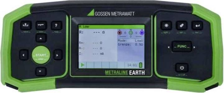 Actual product image Gossen GOSS earthing and low-impedance measuring device (CAT III 600V, CAT IV 300V)