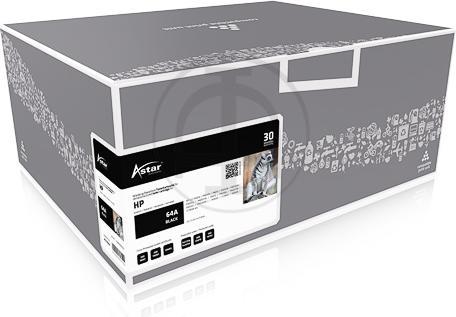 Actual product image Astar Black - compatible - toner cartridge - for HP LaserJet P4014 (FC)