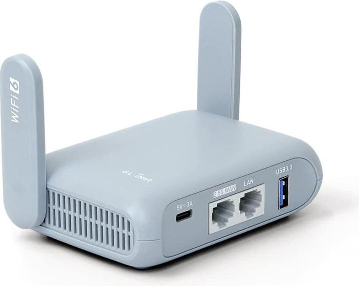 Immagine prodotto iNET Router Gigabit tascabile WiFi 6 wireless da viaggio