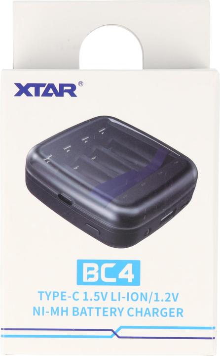 Produktbild Xtar BC4 (4 Stk., AA, 2000 mAh, Ladegerät inkl. Akku)