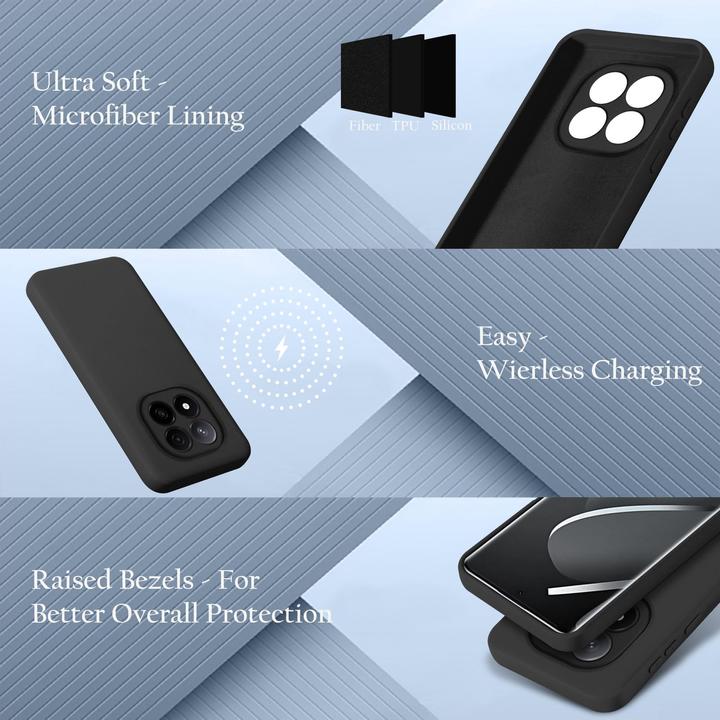 Produktbild Cadorabo Hülle für Xiaomi Redmi Note 14 Pro 5G im Liquid Case Design (Xiaomi Redmi Note 14 Pro 5G)