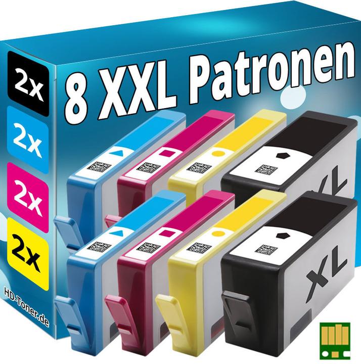 Immagine prodotto Druckfuxx 8x TINTE PATRONEN für HP 920XL OfficeJet 6000 6500A 7000 7500A E710a E