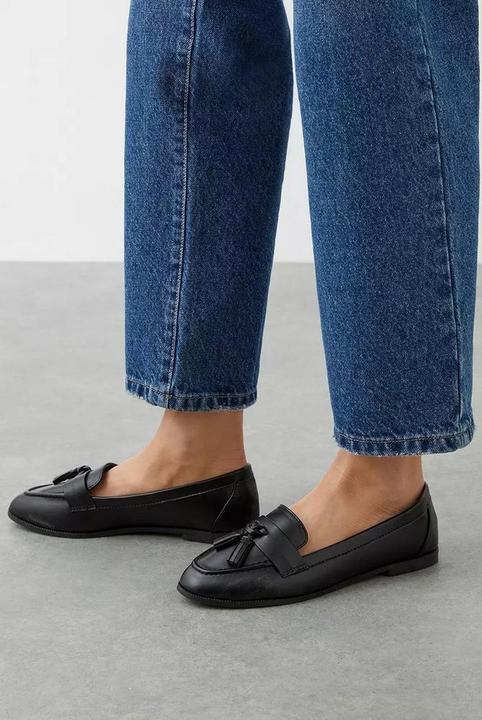 Actual product image Dorothy Perkins Womens/Ladies Lennie Tassel Wide Loafers (40)