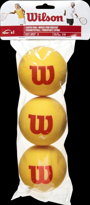 Actual product image Wilson Starter Foam Balls 3 Pack