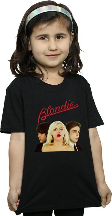Actual product image Blondie Girls Band Trio Cotton T-Shirt (128)