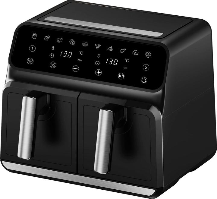 Actual product image Moustache 8 litre oil-free deep fryer, black