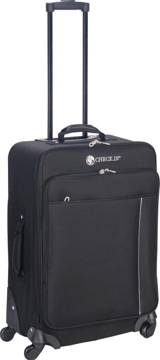 Actual product image Check.In Madrid - 3-piece Trolley Set Black (169 l, Hand luggage (up to 50 litres), L (90 - 115l))