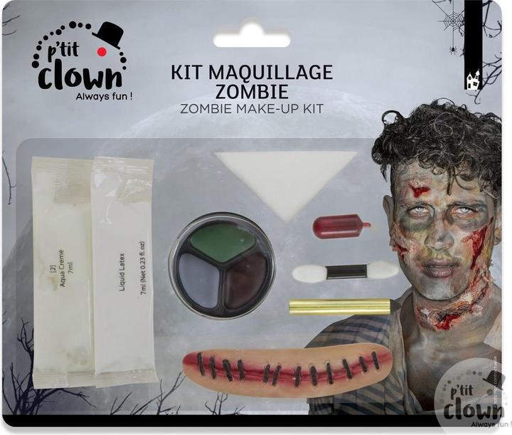 Image du produit P'tit Clown Zombie Schmink Kinder Halloween Makeup