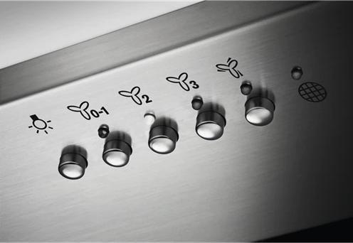Immagine prodotto AEG DGE5661HM Da incasso Acciaio inox ³/h A (Cappuccio a schermo piatto)