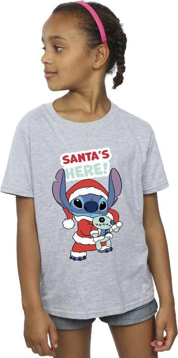 Immagine prodotto Disney Lilo & Stitch Santa's Here Maglietta Ragazze (140, 146)
