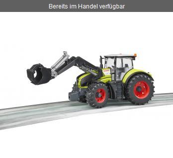 Actual product image Bruder Claas Axion 950 with front loader