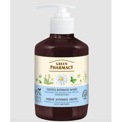 Grüne Apotheke Liquid Soap for Intimate Care Green Pharmacy 370ml with Chamomile (370 ml)