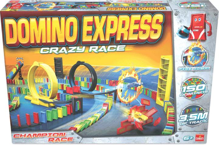 Productafbeelding Goliath Toys Domino Express Crazy Race (Duits, Engels, Frans)