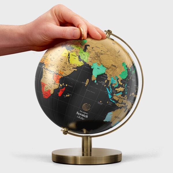 Actual product image Luckies Scratch Globe Small (14 cm)