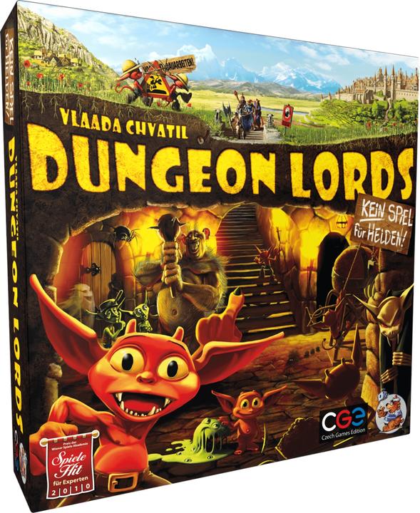 Immagine prodotto CZ012 - Dungeon Lords, gioco da tavolo, per 2-4 giocatori, età 14+. (Tedesco)