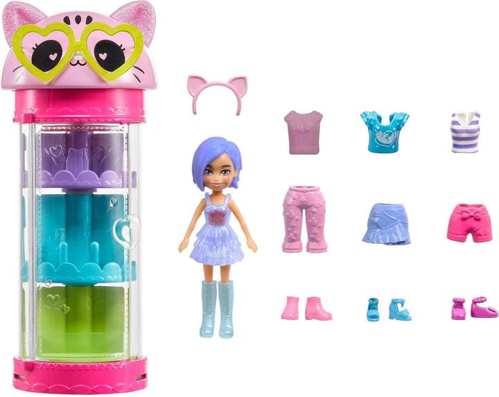 Produktbild Mattel Polly Pocket Karussell-Stil Set HKW07 HKW04
