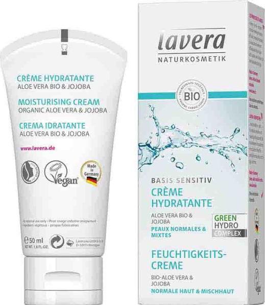 Actual product image Lavera Moisturising cream basis sensitiv Cream (50 ml)