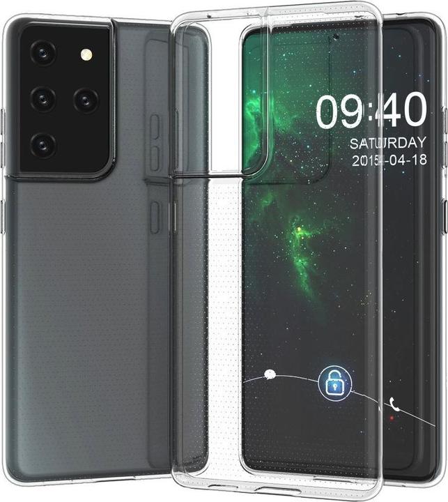 Image du produit Cover-Discount Galaxy S21 Ultra - Housse en silicone transparente (Samsung Galaxy S21 Ultra)