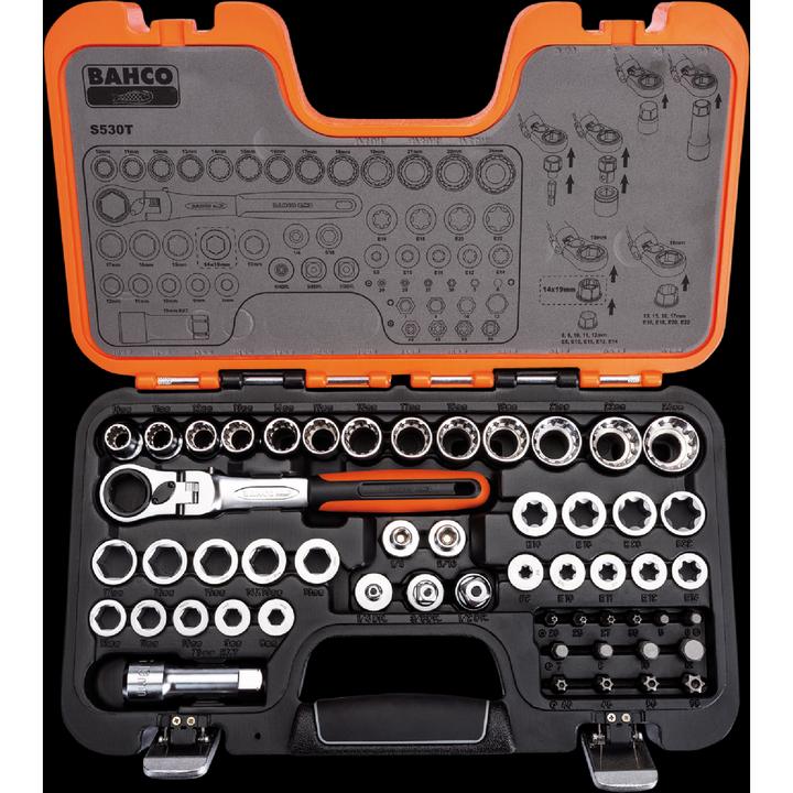 Produktbild Bahco Durchsteck-Steckschlüssel-Satz (14 mm, 13 mm, 11 mm, 15 mm, 16 mm, 24 mm, 17 mm, 18 mm, 19 mm, 12 mm, 22 mm, 21 mm, 10  mm)