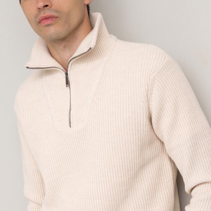 Produktbild La Redoute Collections Warmer Strickpullover im Troyer-Stil (3XL)