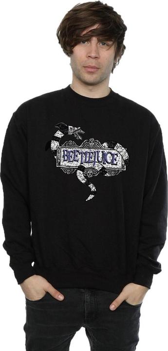 Image du produit Beetlejuice Sweat-shirt en coton avec logo Sandworm pour hommes (XXL)