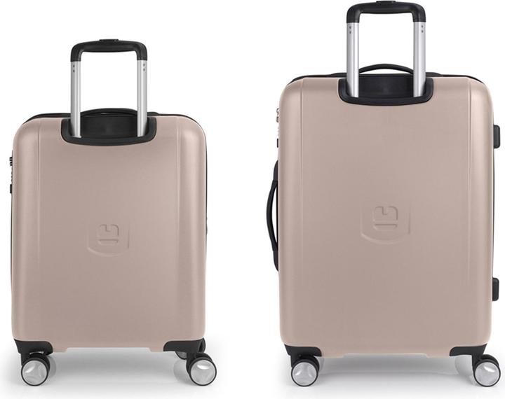 Actual product image Gabol Ocean 4-wheel suitcase set 2-piece with expansion fold (129 l)