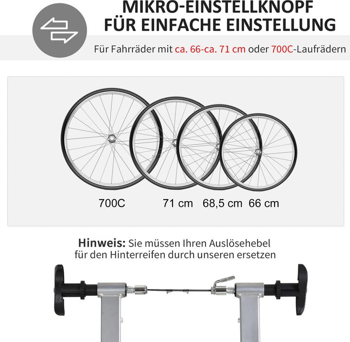 Immagine prodotto Homcom Cyclette con freno magnetico