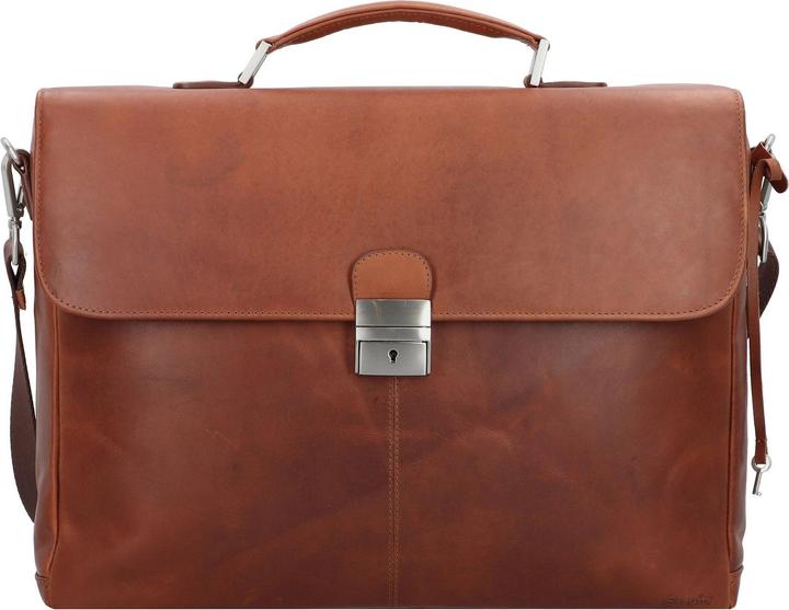 Esquire Dallas Aktentasche Leder 40 cm Laptopfach