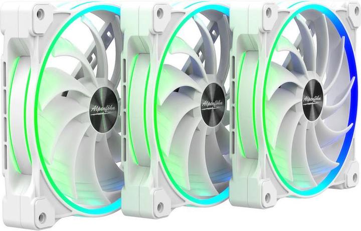 Actual product image Alpenföhn 140mm Wing Boost 3 ARGB PWM Fan, Triple (140 mm, 3 x)