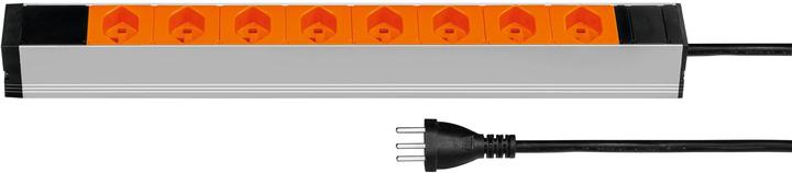 Actual product image Steffen Power strip (8 x, Type 23, 3 m)