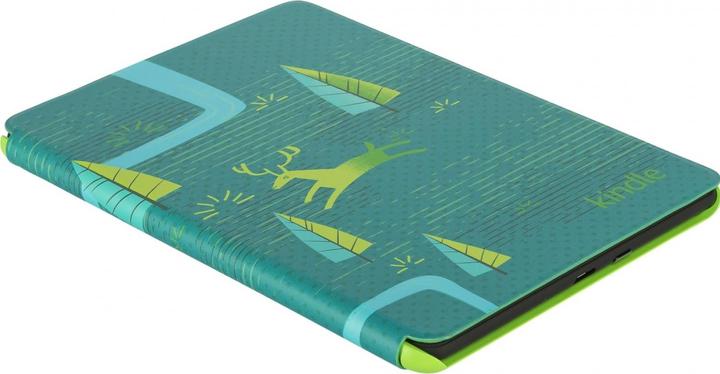 Actual product image Amazon Kindle Paperwhite Kids 2023 16GB eReader waterf Jewel Forest B09TM2S6T1 (6.80", 16 GB, Jewel Forest)