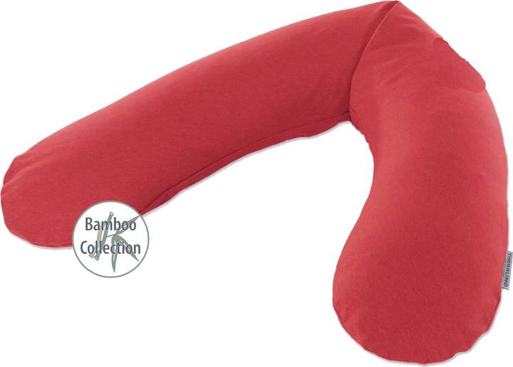 Actual product image Theraline Nursing pillow "The Original" with micro pearl filling incl. cover 190 cm (190 cm)