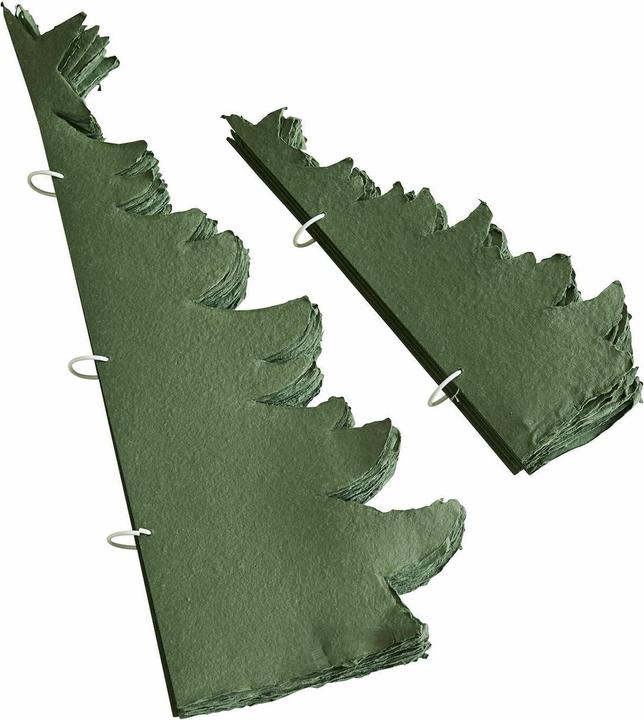 Loberon Deko-Baum 2er Set Amuré grün