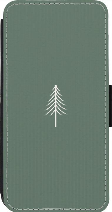 Produktbild PhoneLook Hülle Wallet schwarz Christmas 22 minimalist tree (Apple iPhone 13 Pro Max)