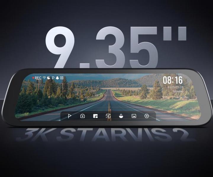 Productafbeelding 70mai Dashcam S500 (Ingebouwd display, Ingebouwde microfoon, Nachtzicht)
