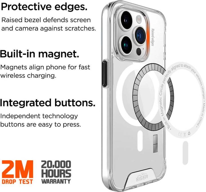 Produktbild Eiger Glacier MagSafe Case (Apple iPhone 15 Pro Max)