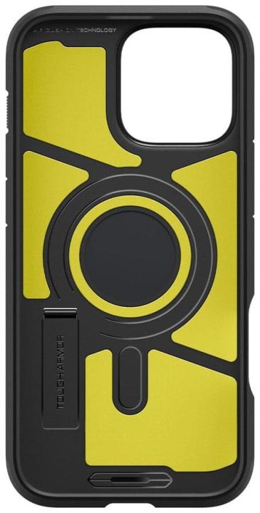 Actual product image Spigen Tough Armor MAG iPhone 16 Pro Max MagSafe czarny/black ACS08013 (Apple iPhone 16 Pro Max)