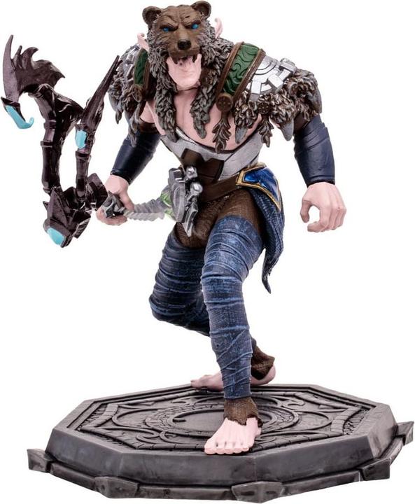 Productafbeelding McFarlane World of Warcraft beeldje Night Elf Druid Rogue (Zeldzaam) 15 cm