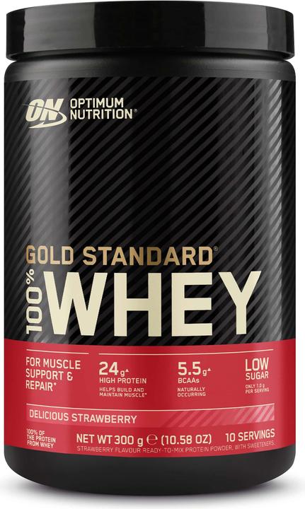 Image du produit Optimum Nutrition 100% Whey Gold Standard (300G) (Delicious Strawberry, 1 pcs, 300 g)