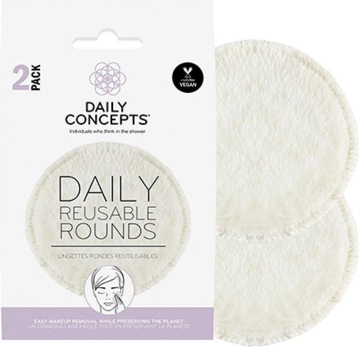 Daily Concepts Cotton Reusable Rounds 2 pcs - (2 x)