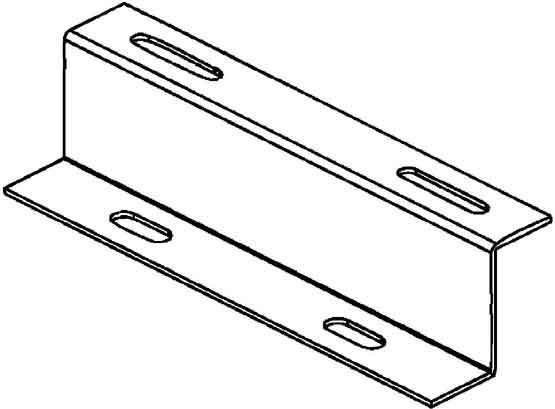 Produktbild Niedax NIE RZP 80/200 Distanzprofil Z-Profil 80x200 mm mit Systemlochung bandverzinkt