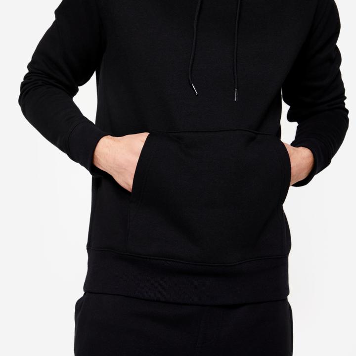 Produktbild Domyos Hoodie Herren warm Baumwollgewebe - schwarz (S)