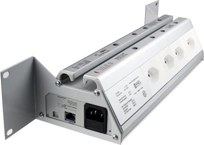 Anel NET-PWRCTRL -IO- POWER 19" SW - 8 independent controlled over Ethernet/Internet browser, 4.6KW (C... (8 x, 1.80 m)