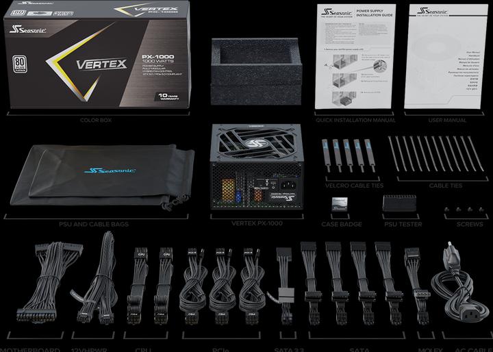 Produktbild Seasonic Vertex PX-1000 (1000 W)